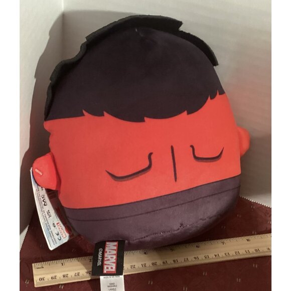 Marvel Red Hulk Chibi Plush Toy 11" - Picture 6 of 6